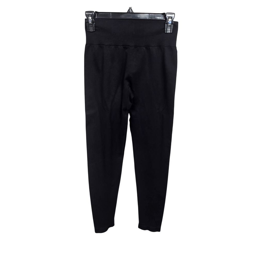 OOO‎ Black Seamless Ruched Butt Lift Leggings Athleisure Fitness Size M